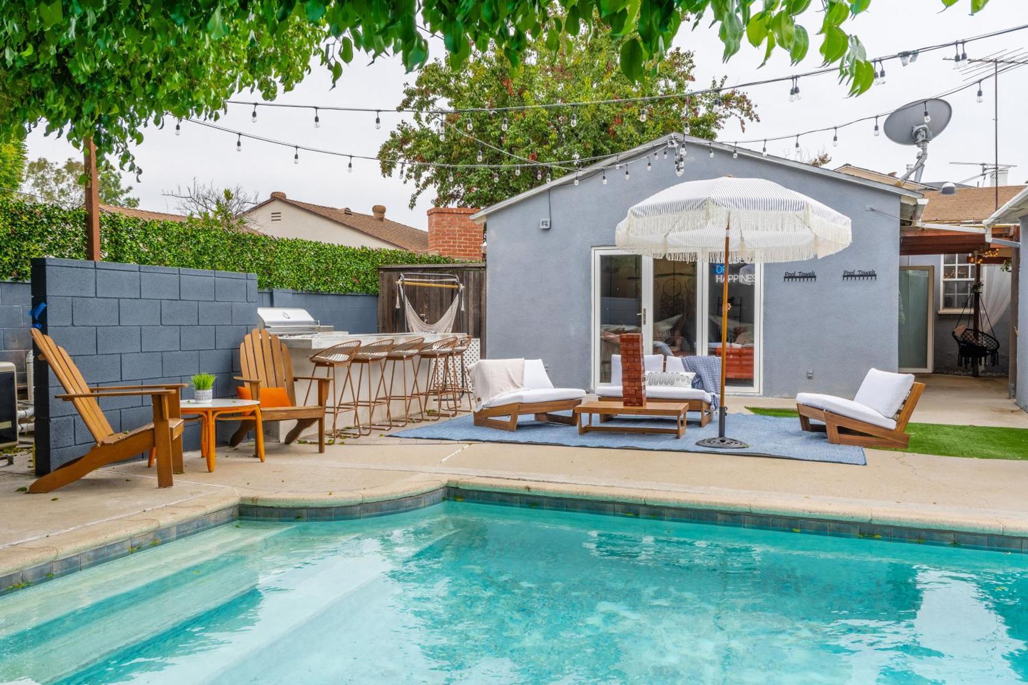 Angel&Rose Universal Hollywood Heated Pool House King Bed Los Angeles Esterno foto